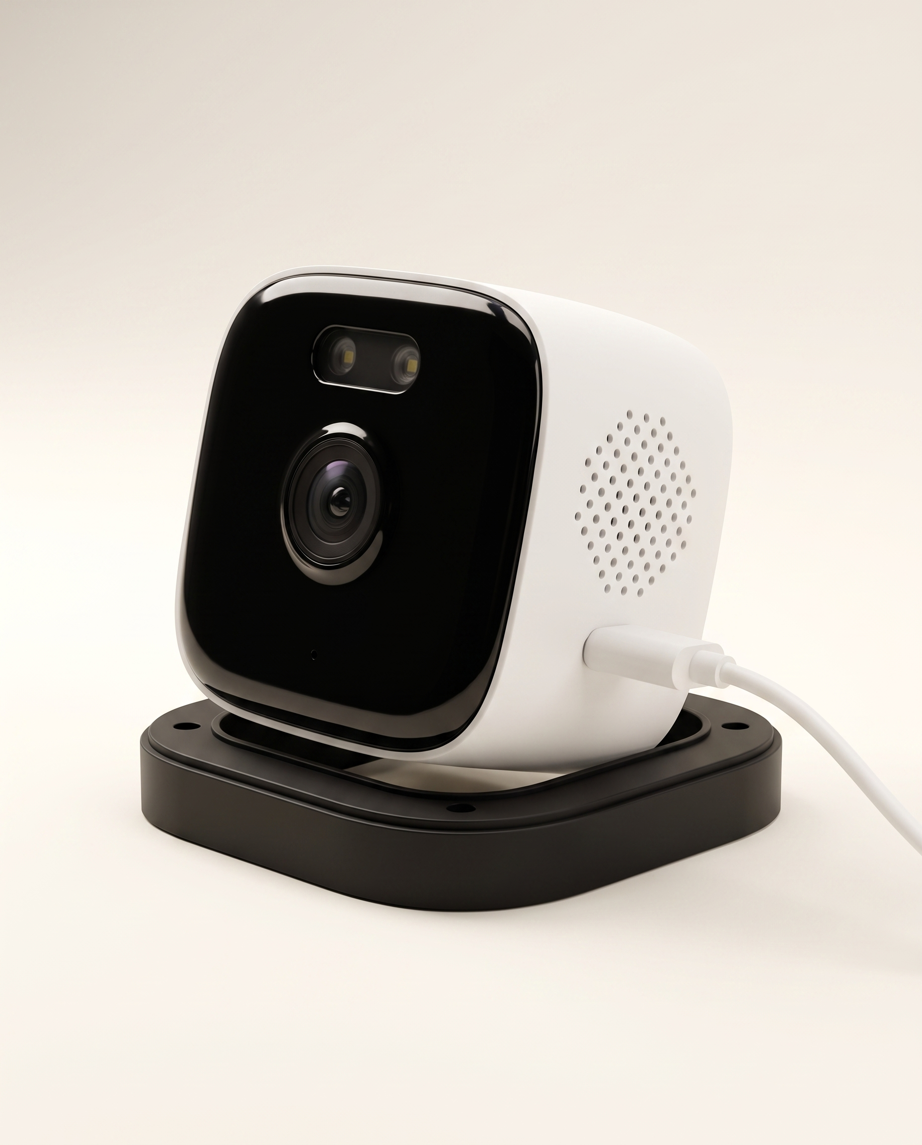 Sill Cam window-mounted security camera studio product image – AI placeholder